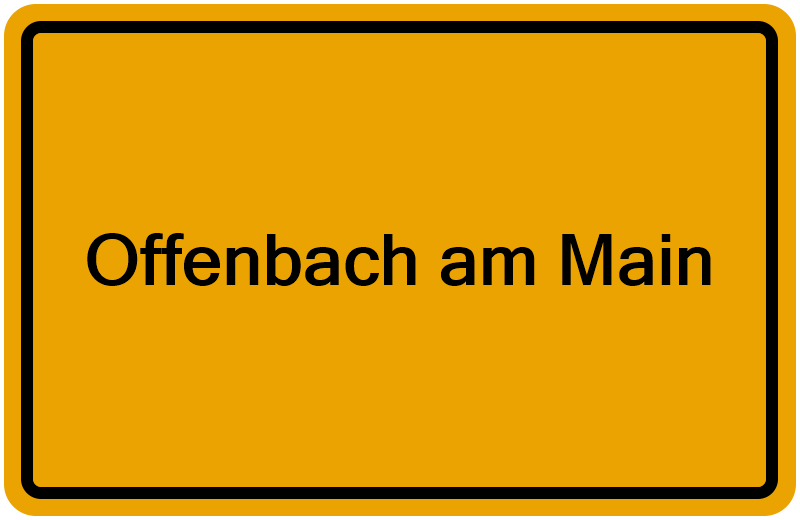 Handelsregisterauszug Offenbach am Main